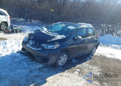 2015 Honda Fit Lx из США, поврежденный, VIN 3HGGK5H58FM707070